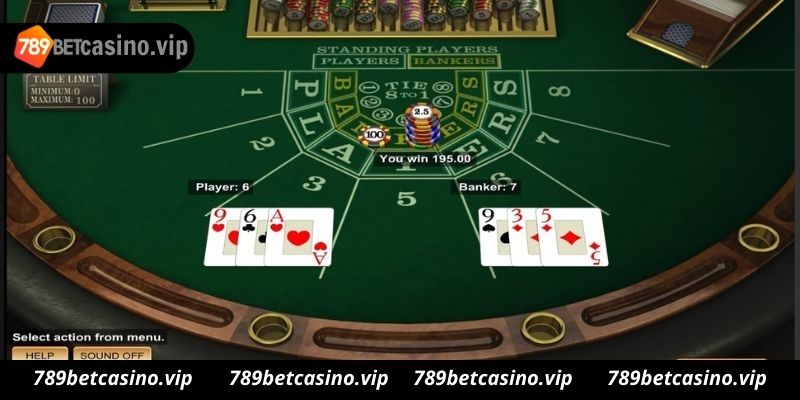 Vấn đề về baccarat của 789bet